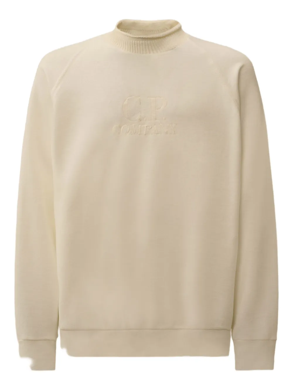 Свитер с вышитым логотипом и рукавами реглан C.P. Company, белый
Свитер с вышитым логотипом и рукавами реглан C.P. Company, белый