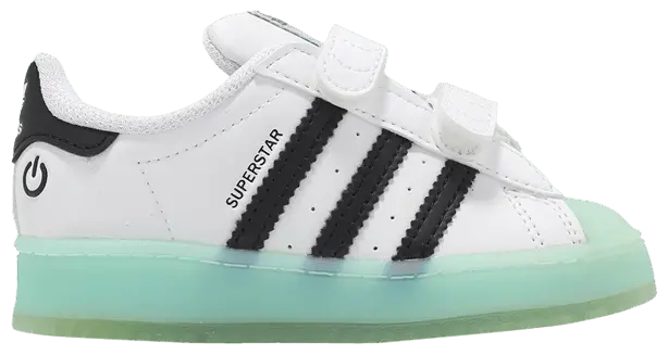 Кроссовки adidas Superstar CF I 'LED Lights - White Semi Flash Aqua', белый
Кроссовки adidas Superstar CF I 'LED Lights - White Semi Flash Aqua', белый