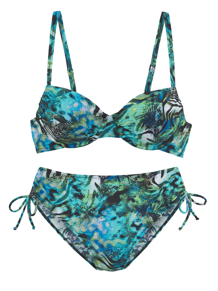 Комплект бикини Vivance, цвет türkis bedruckt
Комплект бикини Vivance, цвет türkis bedruckt