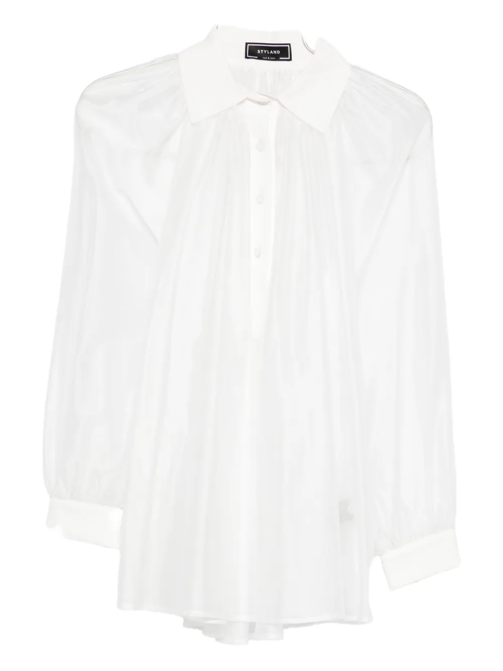 Блузка с рукавами-фонариками STYLAND, белый
Блузка с рукавами-фонариками STYLAND, белый
