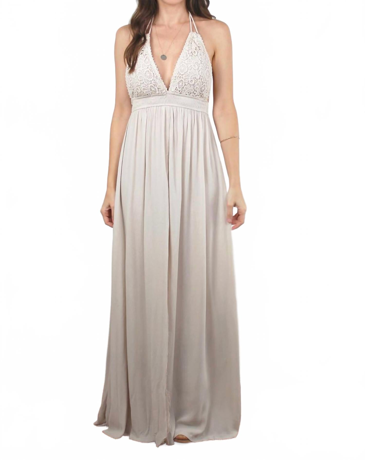 Платье Olivia Maxi в натуральном цвете Wishlist, Natural
Платье Olivia Maxi в натуральном цвете Wishlist, Natural