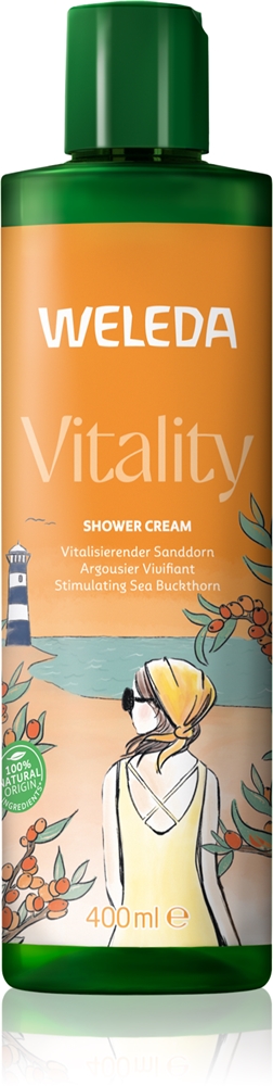 Энергетический гель для душа Vitality Weleda, sea buckthorn, grapefruit and mandarin 400 мл
Энергетический гель для душа Vitality Weleda, sea buckthorn, grapefruit and mandarin 400 мл