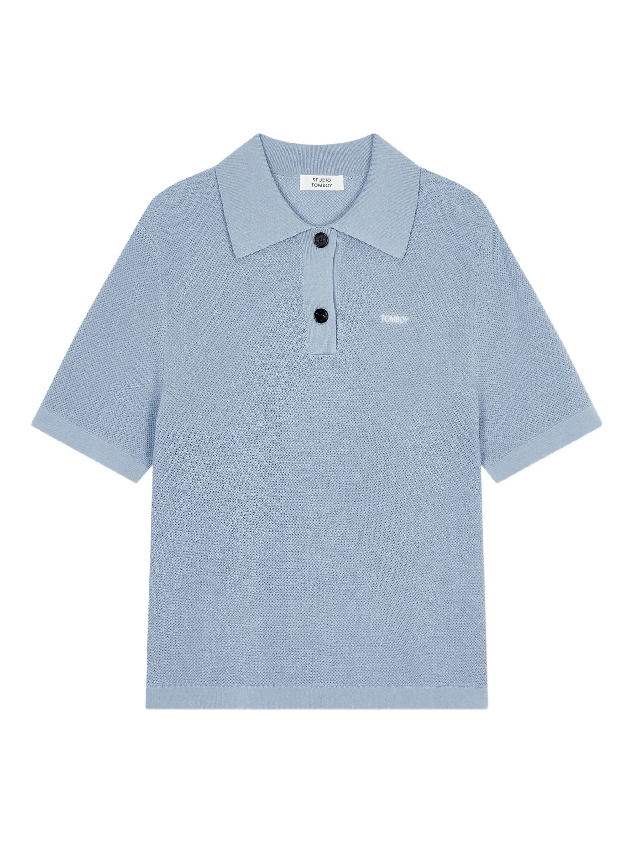Трикотажная рубашка поло Studio Tomboy, синий
Трикотажная рубашка поло Studio Tomboy, синий