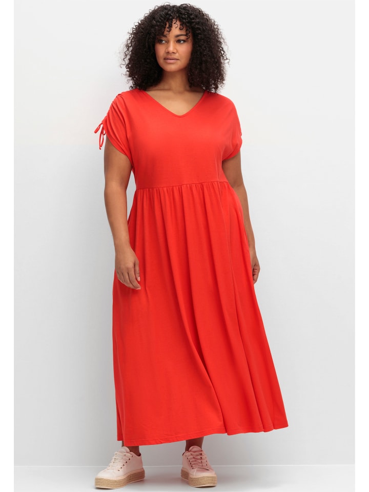 Платье до колена sheego, красный
Платье до колена sheego, красный