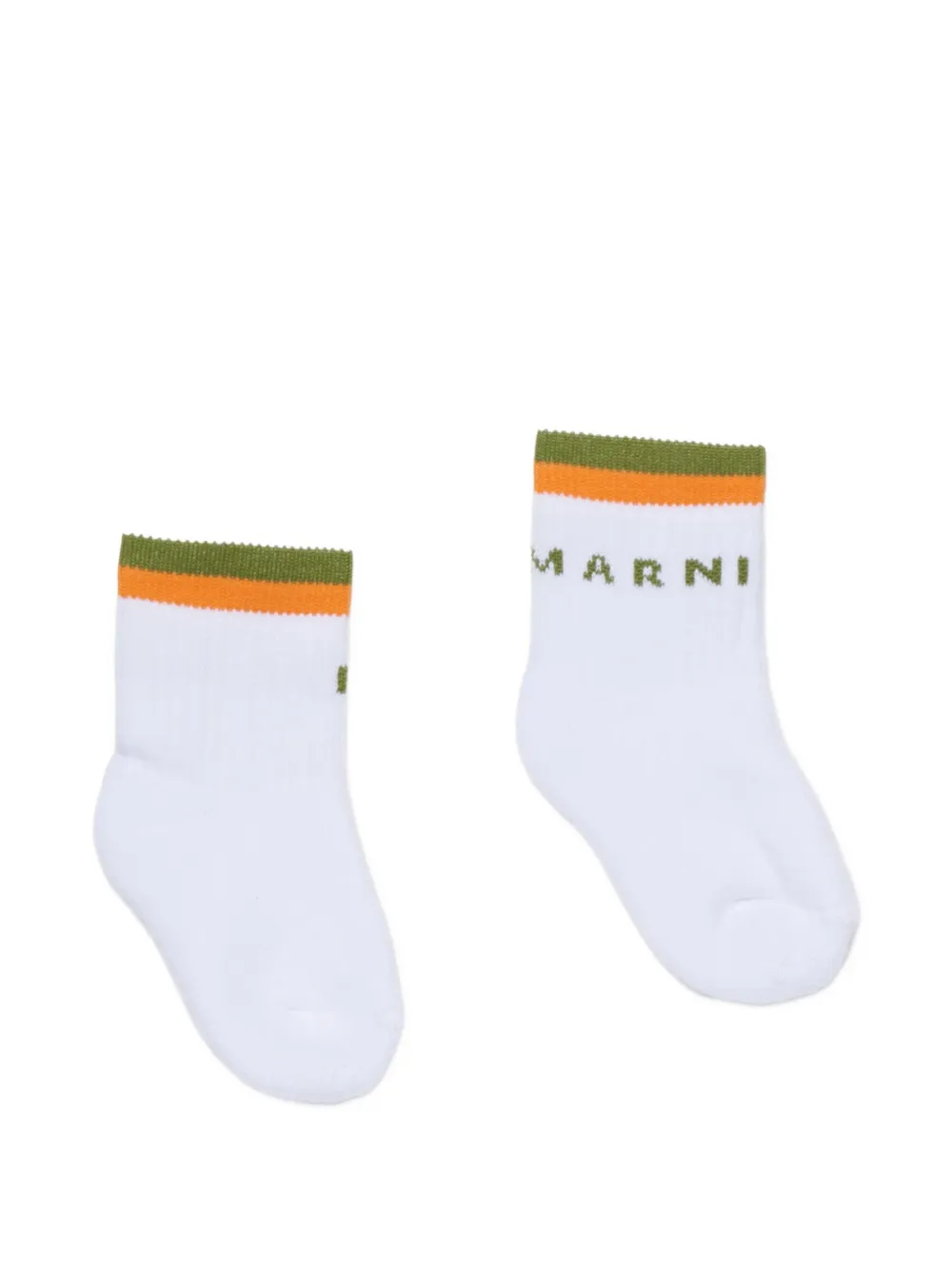 Носки с логотипом Marni Kids, белый
Носки с логотипом Marni Kids, белый
