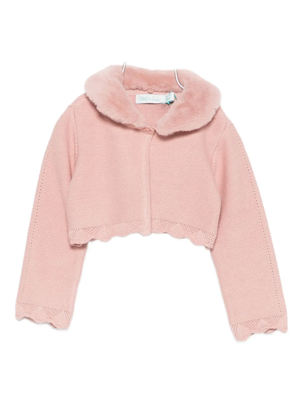 Кардиган с меховым воротником и волнистыми краями Abel & Lula, розовый
Кардиган с меховым воротником и волнистыми краями Abel & Lula, розовый