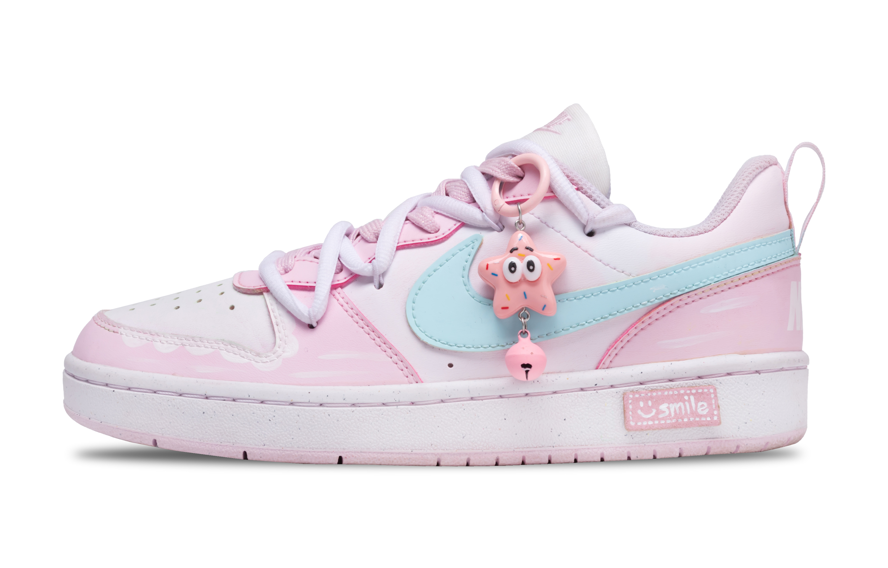 Кроссовки Court Borough Low Twenty, Artistic Smile, противоскользящие, износостойкие, низкие, для детей и подростков Nike, розовый
Кроссовки Court Borough Low Twenty, Artistic Smile, противоскользящие, износостойкие, низкие, для детей и подростков Nike, розовый