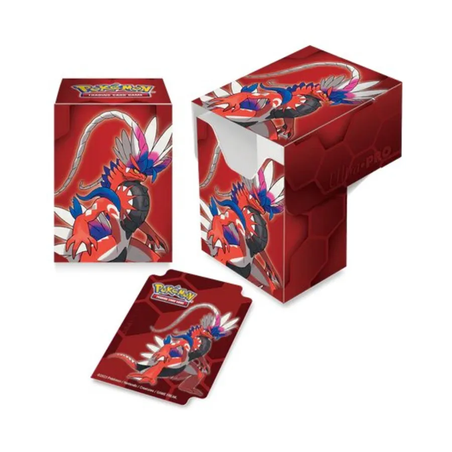 Коробка для колоды с полным обзором — Корайдон, Official Pokemon Deck Boxes
Коробка для колоды с полным обзором — Корайдон, Official Pokemon Deck Boxes