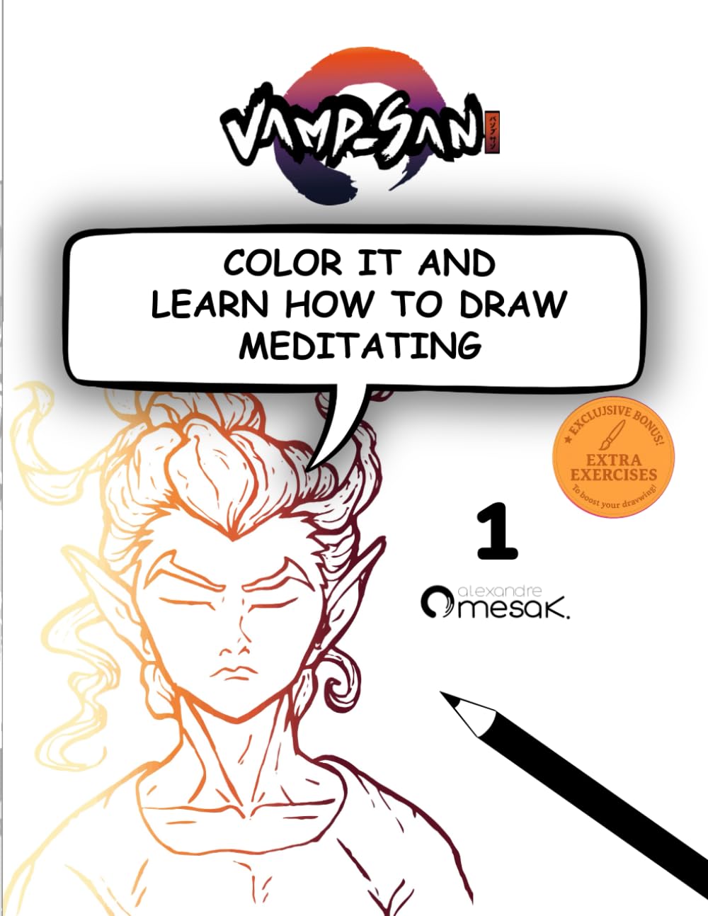 Vamp-San: Color it and learn how to draw mindfully (Independently published)
Vamp-San: Color it and learn how to draw mindfully (Independently published)