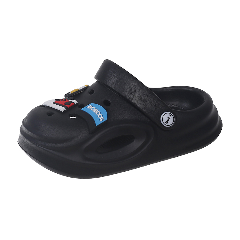 Детские тапочки с противоскользящей, противоударной и дышащей подошвой BOBDOG, черный
Детские тапочки с противоскользящей, противоударной и дышащей подошвой BOBDOG, черный