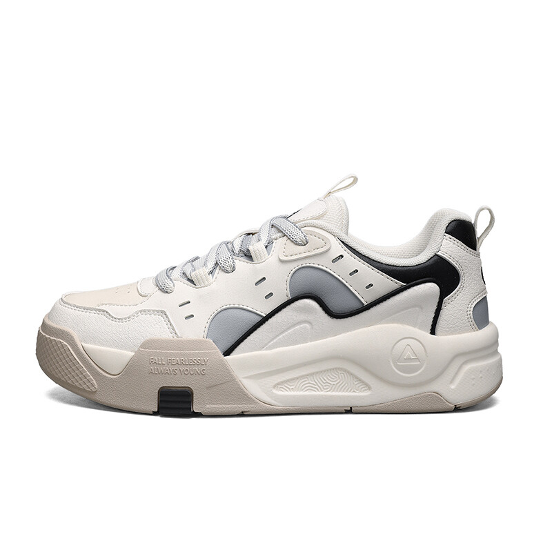 Кроссовки PEAK Skateboarding Shoes Men Low-top Gray, белый
Кроссовки PEAK Skateboarding Shoes Men Low-top Gray, белый