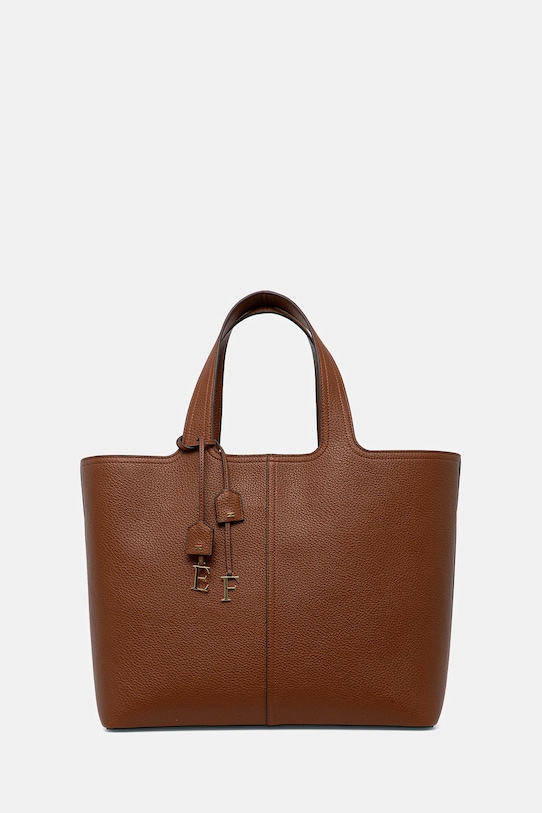 Сумка Elisabetta Franchi, коричневый 
Сумка Elisabetta Franchi, коричневый