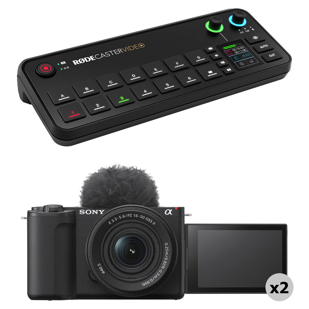 RODE RODECaster Video - многофункциональная производственная консоль и комплект из 2 камер
RODE RODECaster Video - многофункциональная производственная консоль и комплект из 2 камер