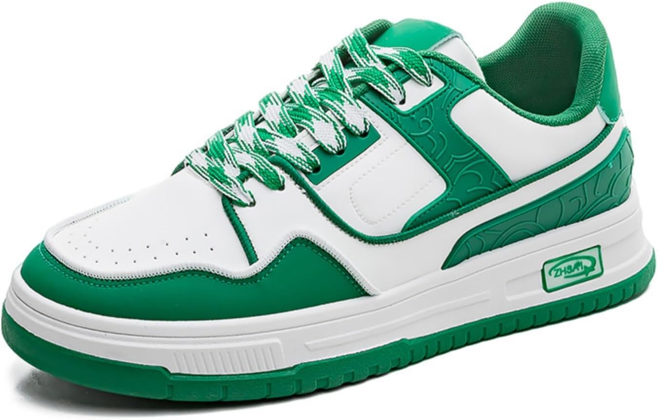 Мужские модные кожаные кроссовки Boaobaihuo на платформе с шнуровкой, низкие, с нескользящей подошвой, с круглым носком, повседневные массивные спортивные туфли для зала, спорта, тенниса, бега и ходьбы, зеленый
Мужские модные кожаные кроссовки Boaobaihuo на платформе с шнуровкой, низкие, с нескользящей подошвой, с круглым носком, повседневные массивные спортивные туфли для зала, спорта, тенниса, бега и ходьбы, зеленый