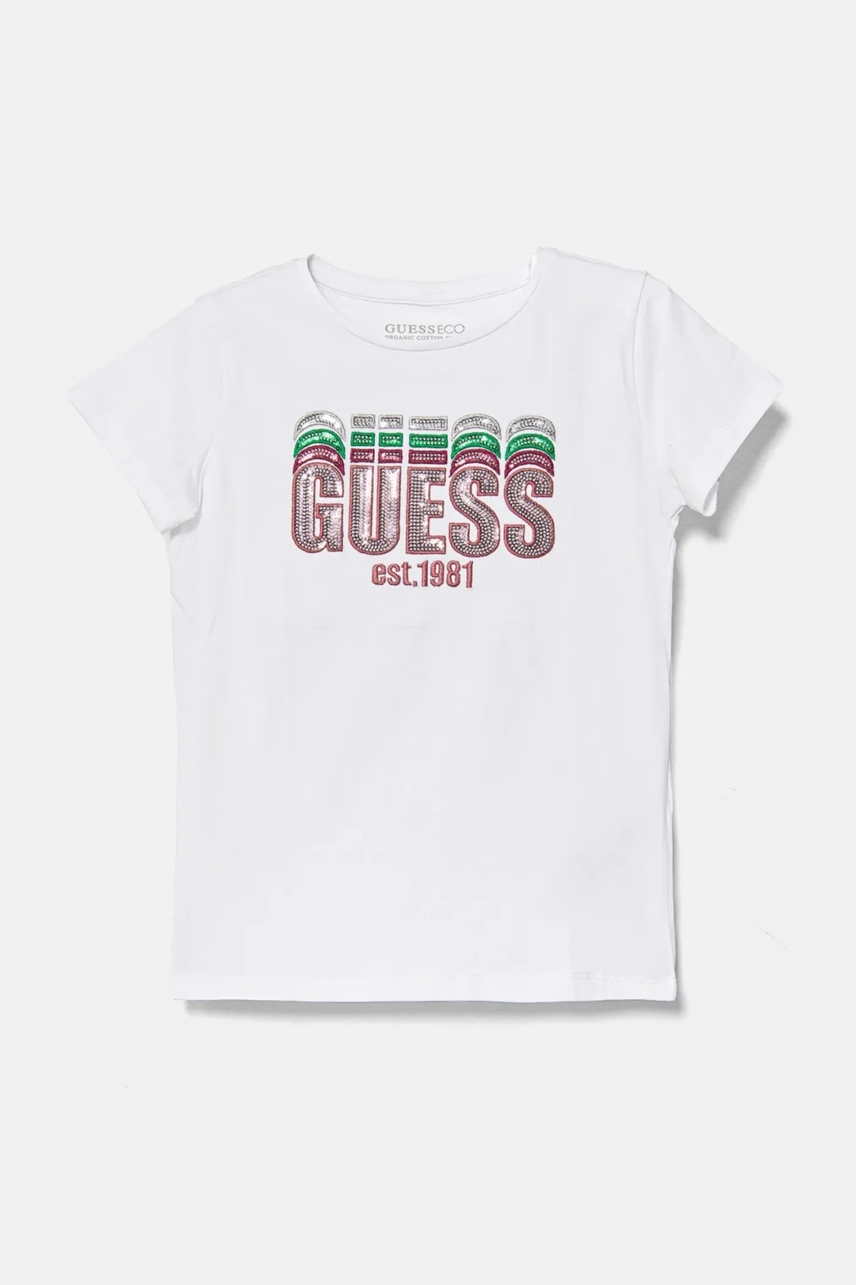 Детская футболка Guess, белый
Детская футболка Guess, белый
