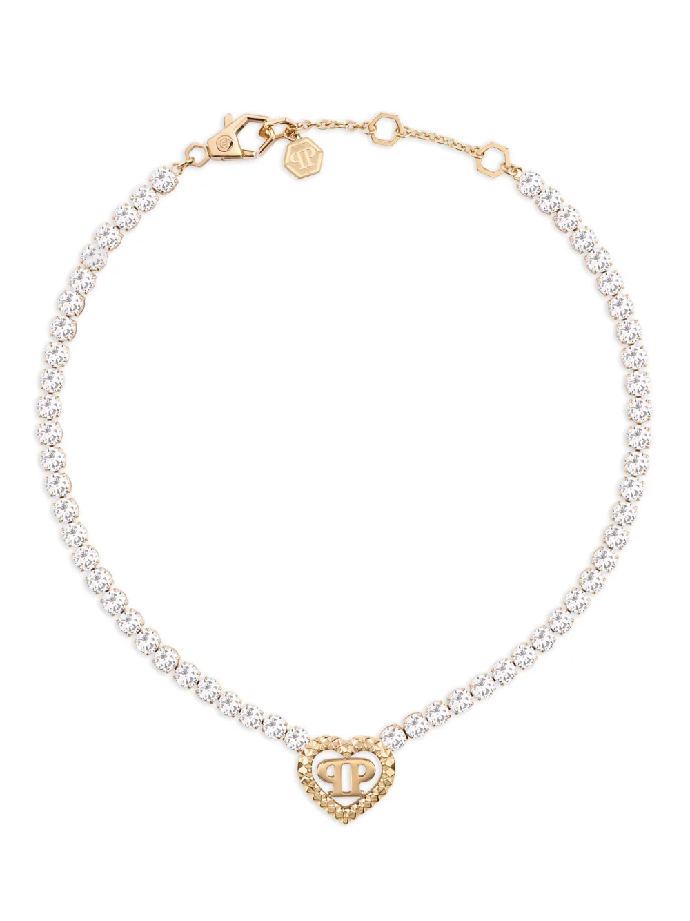 Колье Rocked Hearts Philipp Plein, серебяный
Колье Rocked Hearts Philipp Plein, серебяный
