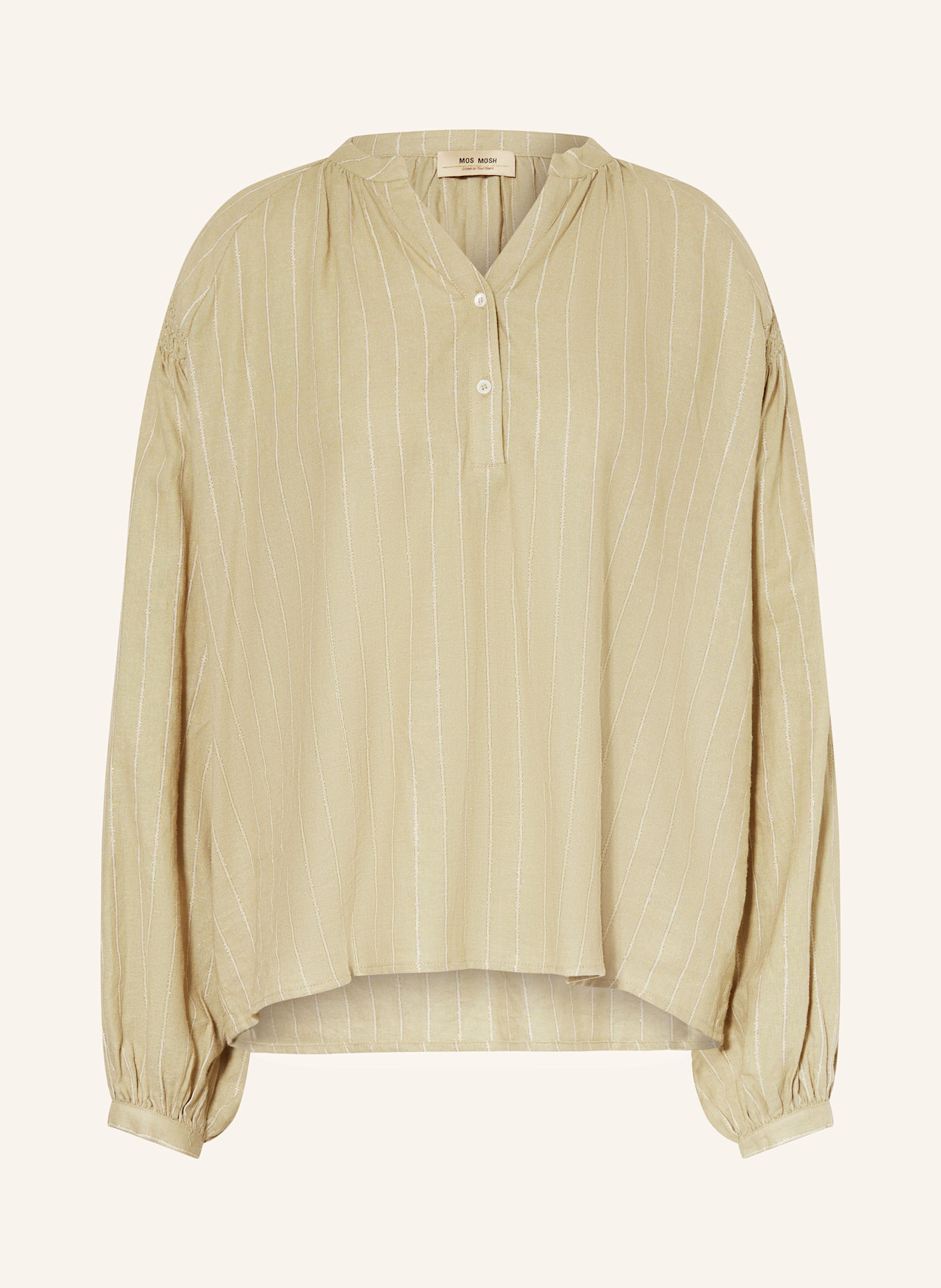 Блузка-Рубашка со льном и блестящей пряжей Mos Mosh, мультиколор
Блузка-Рубашка со льном и блестящей пряжей Mos Mosh, мультиколор