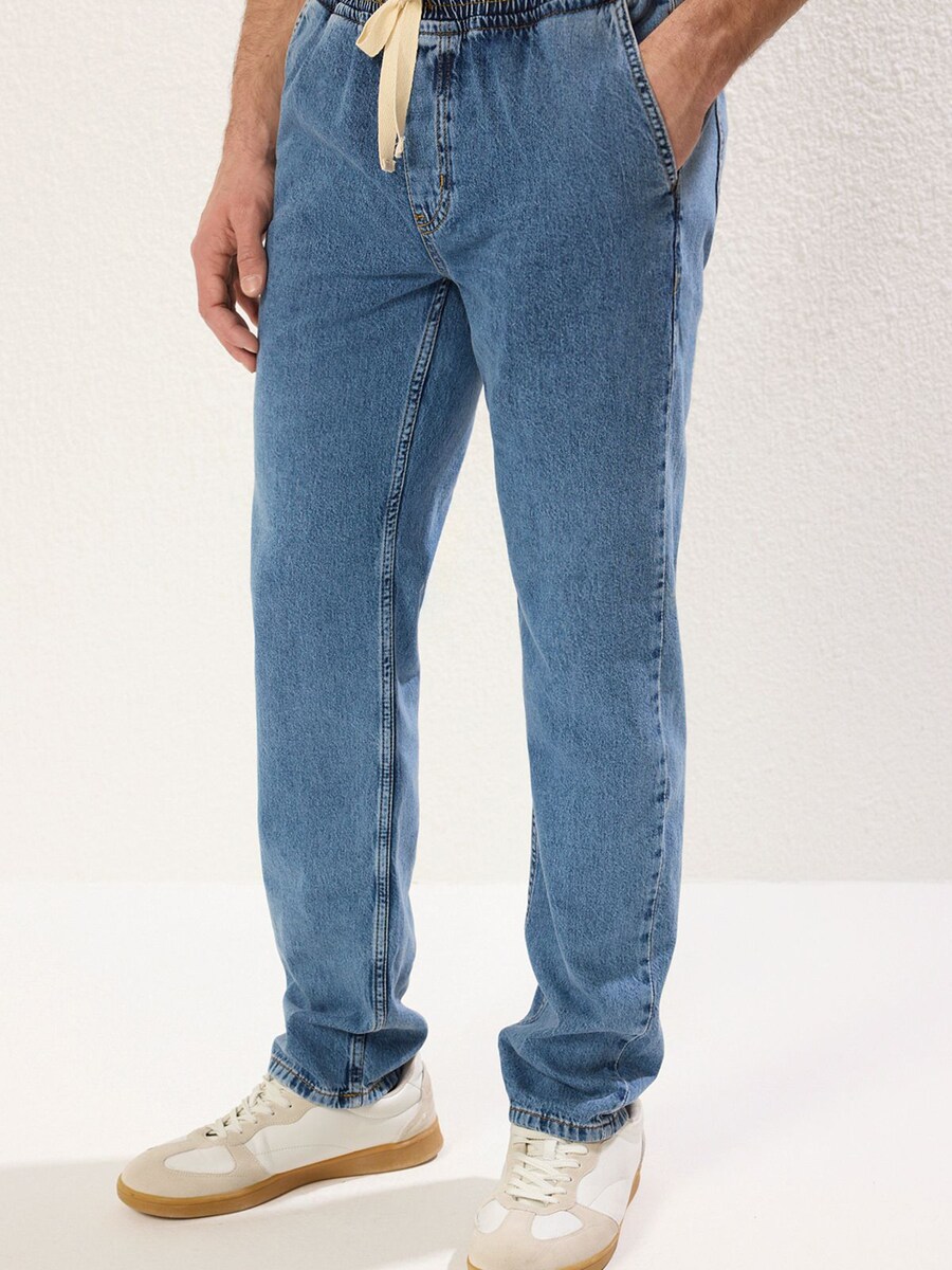 Зауженные джинсы Trendyol, синий деним
Зауженные джинсы Trendyol, синий деним