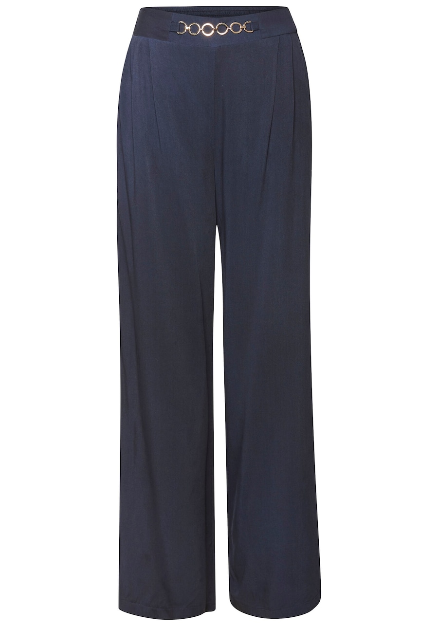 Обычные брюки со складками спереди VIVANCE, темно-синий
Обычные брюки со складками спереди VIVANCE, темно-синий