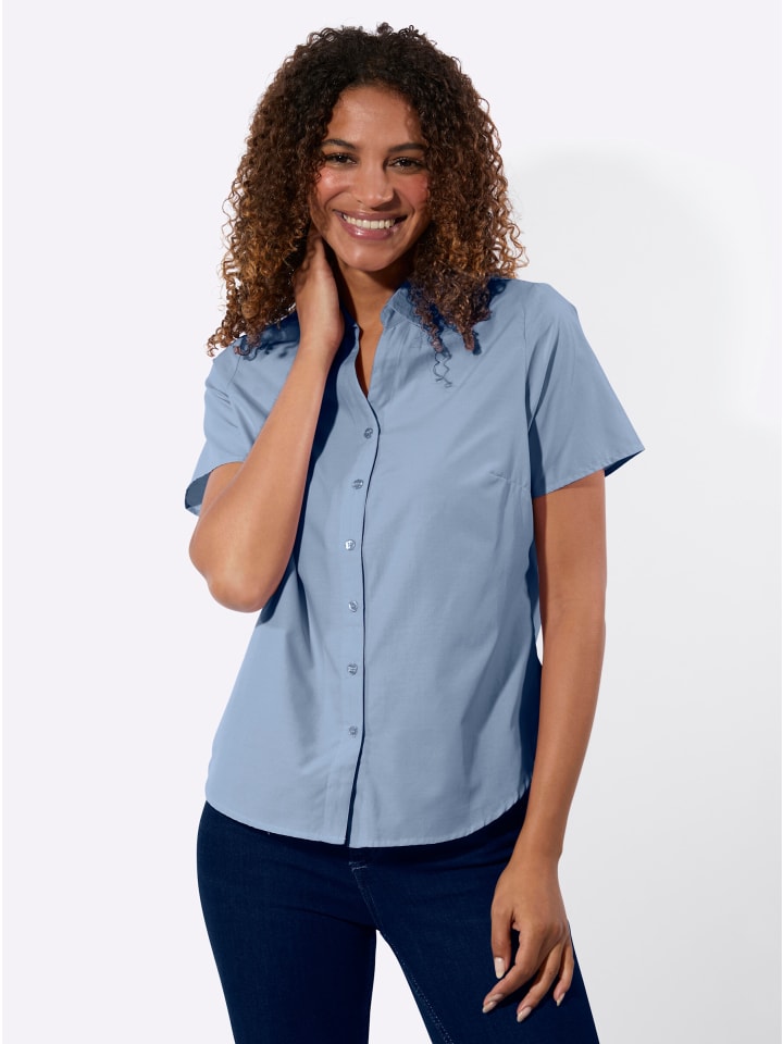 Блузка с короткими рукавами синего цвета WITT WEIDEN
Блузка с короткими рукавами синего цвета WITT WEIDEN