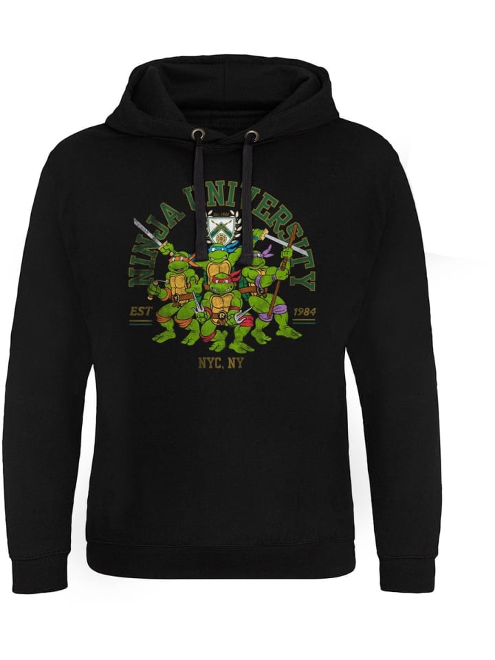 Толстовка Ninja University Epic Hoodie черного цвета Teenage Mutant Ninja Turtles
Толстовка Ninja University Epic Hoodie черного цвета Teenage Mutant Ninja Turtles