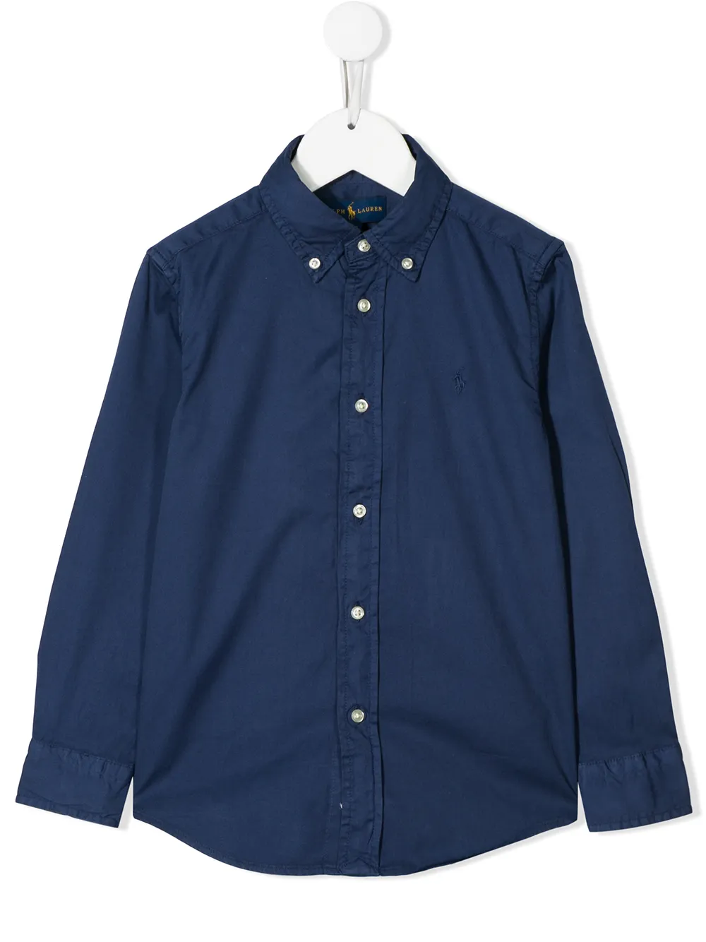 Рубашка с вышитым логотипом POLO RALPH LAUREN KIDS, синий
Рубашка с вышитым логотипом POLO RALPH LAUREN KIDS, синий