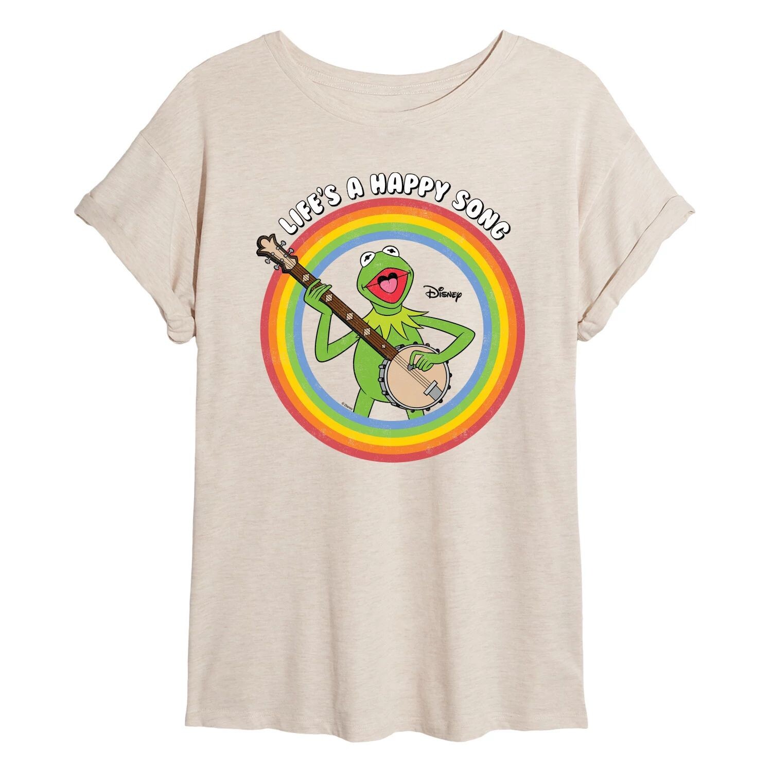 Струящаяся футболка Disney's The Muppets Juniors Happy Song Licensed Character, бежевый
Струящаяся футболка Disney's The Muppets Juniors Happy Song Licensed Character, бежевый