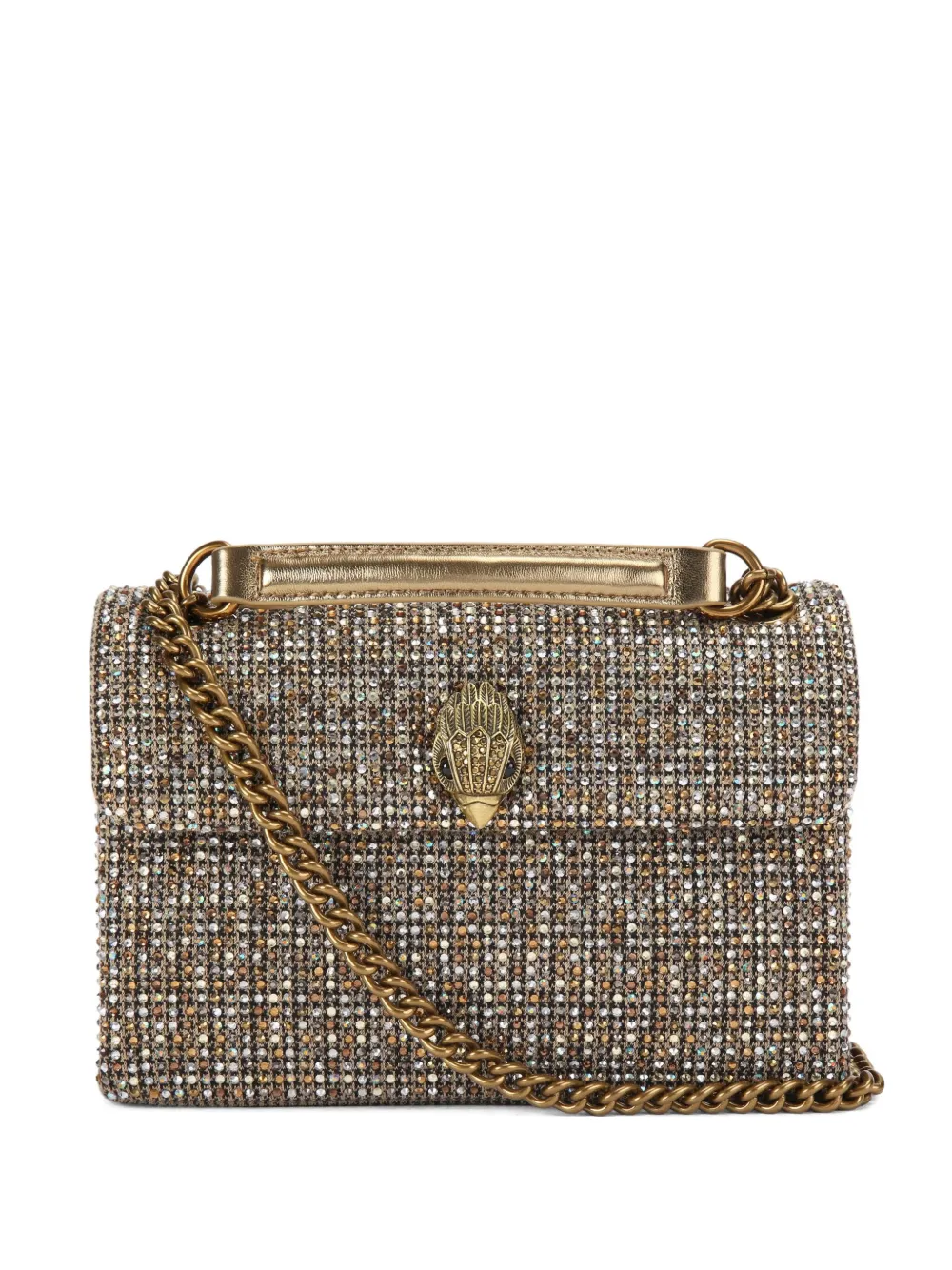 Сумка через плечо Kensington среднего размера Kurt Geiger London, коричневый
Сумка через плечо Kensington среднего размера Kurt Geiger London, коричневый