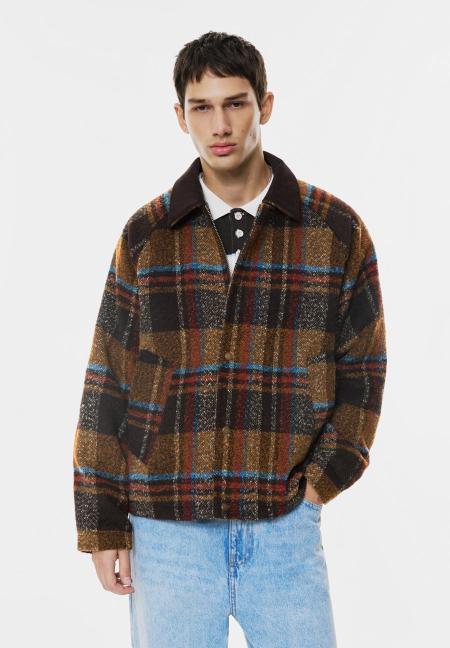 Куртка PULL&BEAR CHECKED COLLAR, Brown
Куртка PULL&BEAR CHECKED COLLAR, Brown