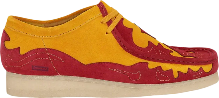 Кроссовки Supreme x Clarks Original Wallabee 'Gold', желтый 
Кроссовки Supreme x Clarks Original Wallabee 'Gold', желтый