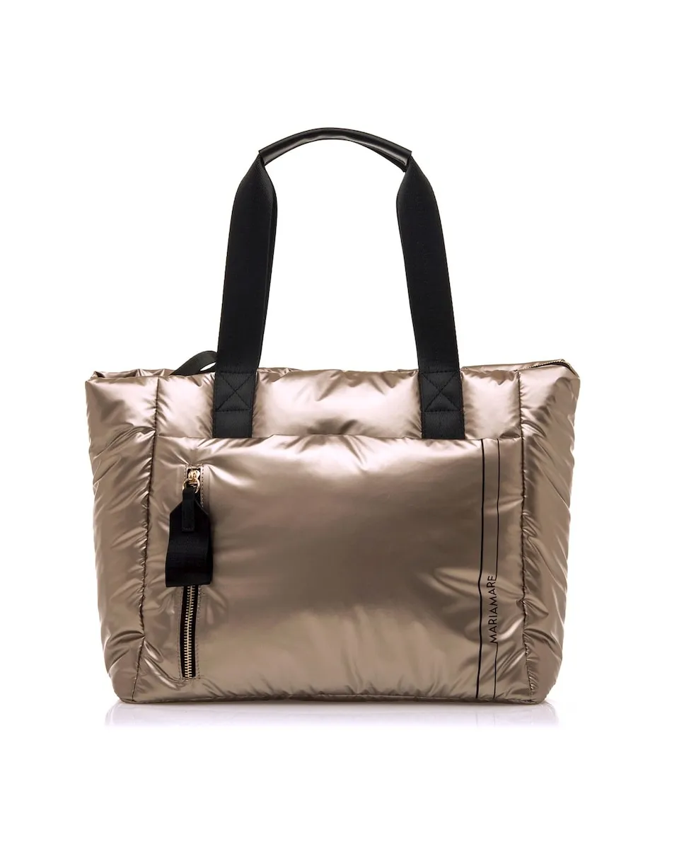 Женская плечевая сумка из стеганой ткани с принтами Mariamare, золотой
Женская плечевая сумка из стеганой ткани с принтами Mariamare, золотой