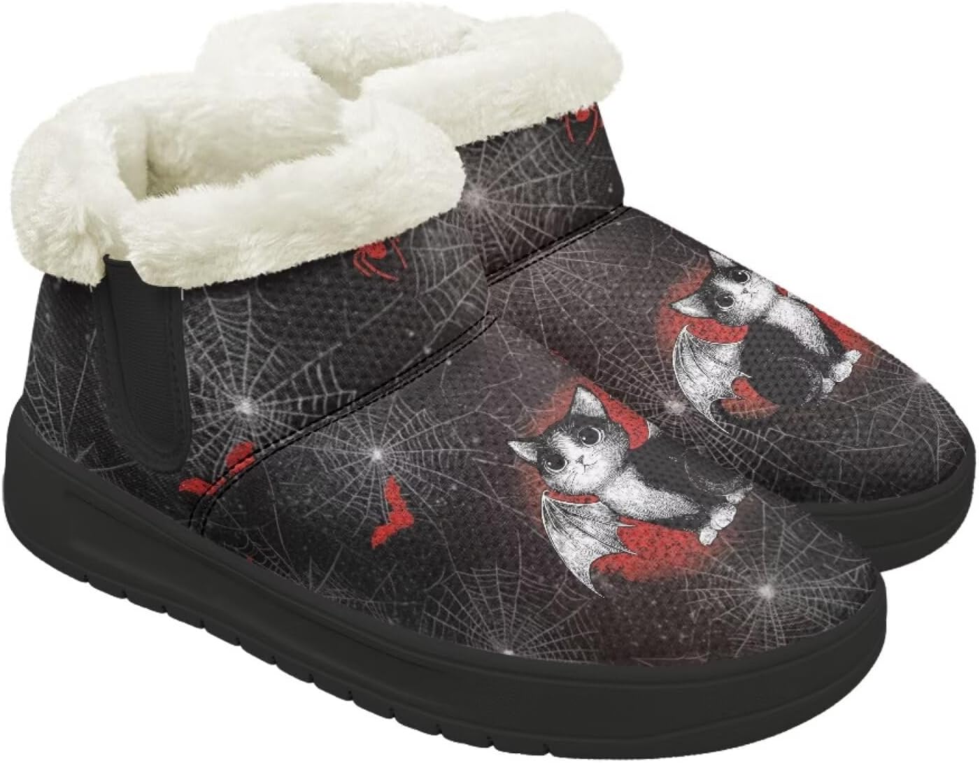 Зимние утепленные ботинки Forchrinse для женщин и мужчин, комфортные полусапожки с антискользящей подошвой для улицы, Halloween Cat Bat
Зимние утепленные ботинки Forchrinse для женщин и мужчин, комфортные полусапожки с антискользящей подошвой для улицы, Halloween Cat Bat