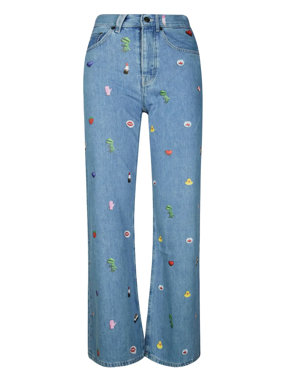 Джинсы с принтом Fiorucci, синий
Джинсы с принтом Fiorucci, синий