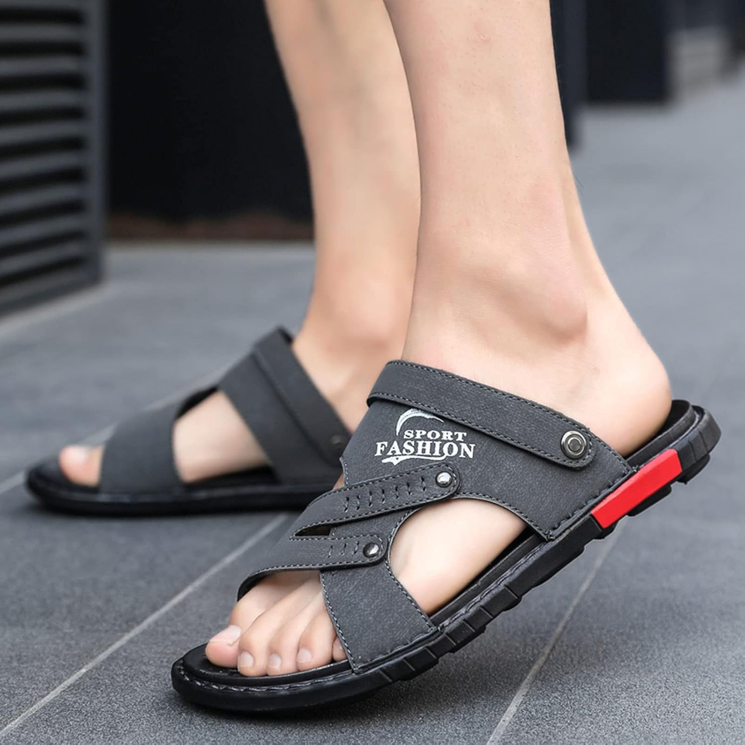 Мужские пляжные шлепанцы TUCY, кожаные сандалии для мужчин, кожаные пляжные шлепанцы, летние шлепанцы, обувь, шлепанцы для дома и улицы (Цвет: F, Размер: EUR 41), EUR 43 C
Мужские пляжные шлепанцы TUCY, кожаные сандалии для мужчин, кожаные пляжные шлепанцы, летние шлепанцы, обувь, шлепанцы для дома и улицы (Цвет: F, Размер: EUR 41), EUR 43 C