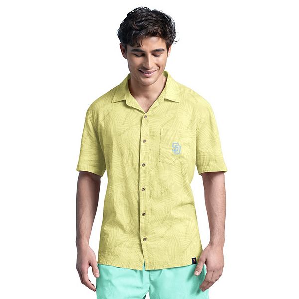 Мужская желтая рубашка San Diego Padres из льна Margaritaville
Мужская желтая рубашка San Diego Padres из льна Margaritaville