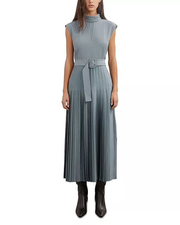 Платье-Миди Ania с плиссированной юбкой Reiss, синий
Платье-Миди Ania с плиссированной юбкой Reiss, синий