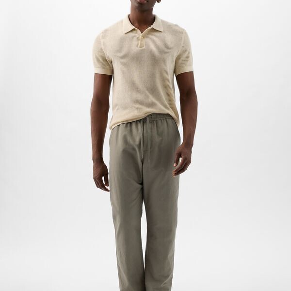 Брюки-Накидки из льна и хлопка Gap, зеленый
Брюки-Накидки из льна и хлопка Gap, зеленый