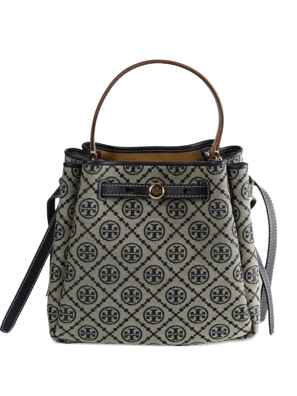 Сумка-ведро T-Monogram Romy Tory Burch, синий
Сумка-ведро T-Monogram Romy Tory Burch, синий