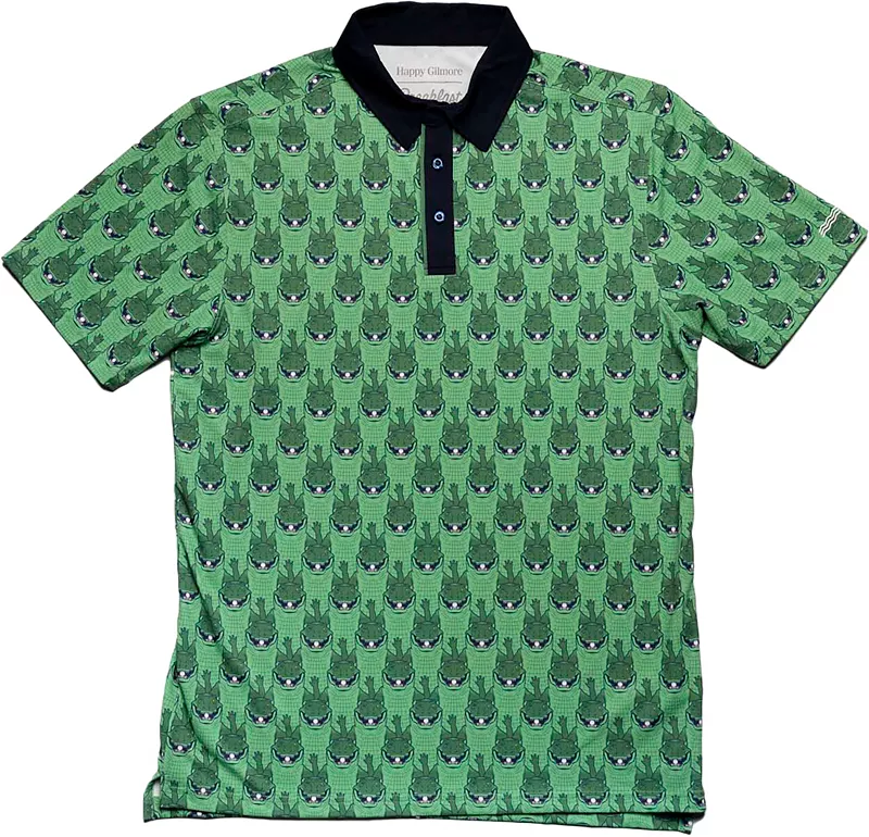 Мужское поло для гольфа Breakfast Balls Happy Gilmore "Gator", зеленый
Мужское поло для гольфа Breakfast Balls Happy Gilmore "Gator", зеленый