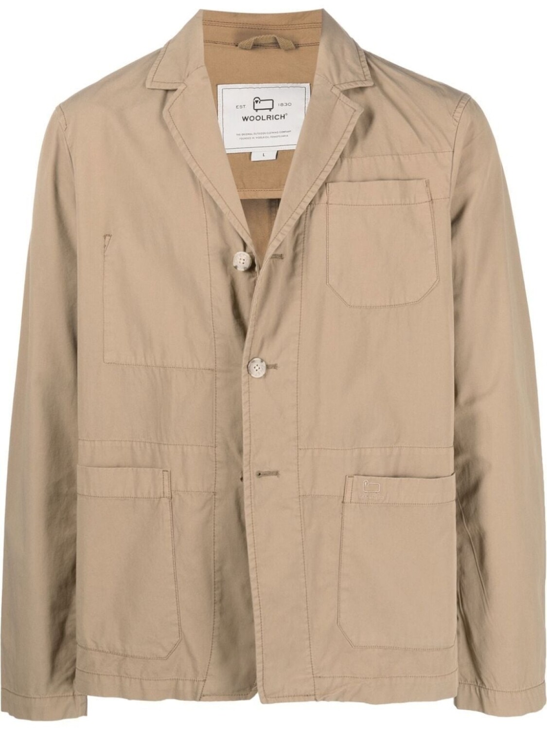 Woolrich однобортный пиджак, коричневый
Woolrich однобортный пиджак, коричневый