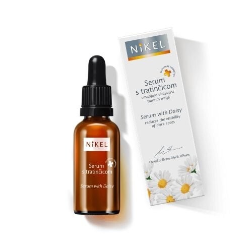 Никель, обесцвечивающая сыворотка с ромашкой, 30 мл, Nikel 
Никель, обесцвечивающая сыворотка с ромашкой, 30 мл, Nikel