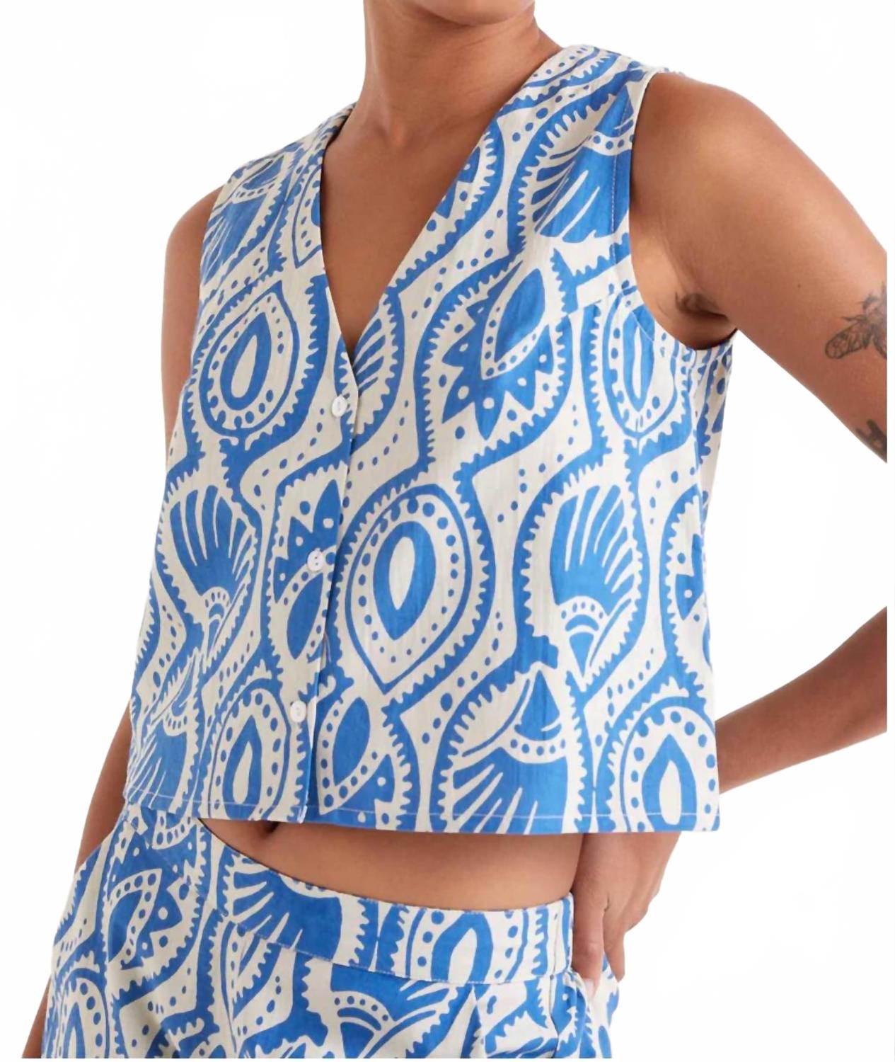 Аквамариновый жилет Compania Fantastica, Aqua
Аквамариновый жилет Compania Fantastica, Aqua