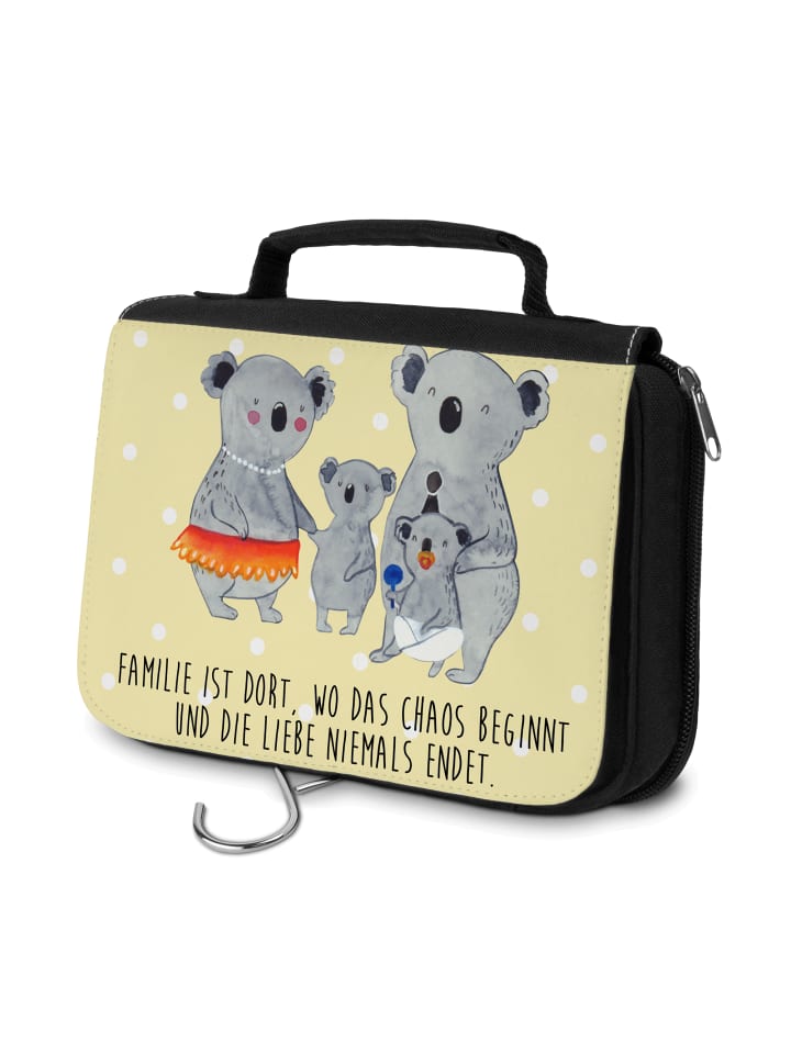 Mr. & Mrs. Panda Косметичка с изображением семейства коал и надписью, выполненная в пастельно-желтом цвете
Mr. & Mrs. Panda Косметичка с изображением семейства коал и надписью, выполненная в пастельно-желтом цвете