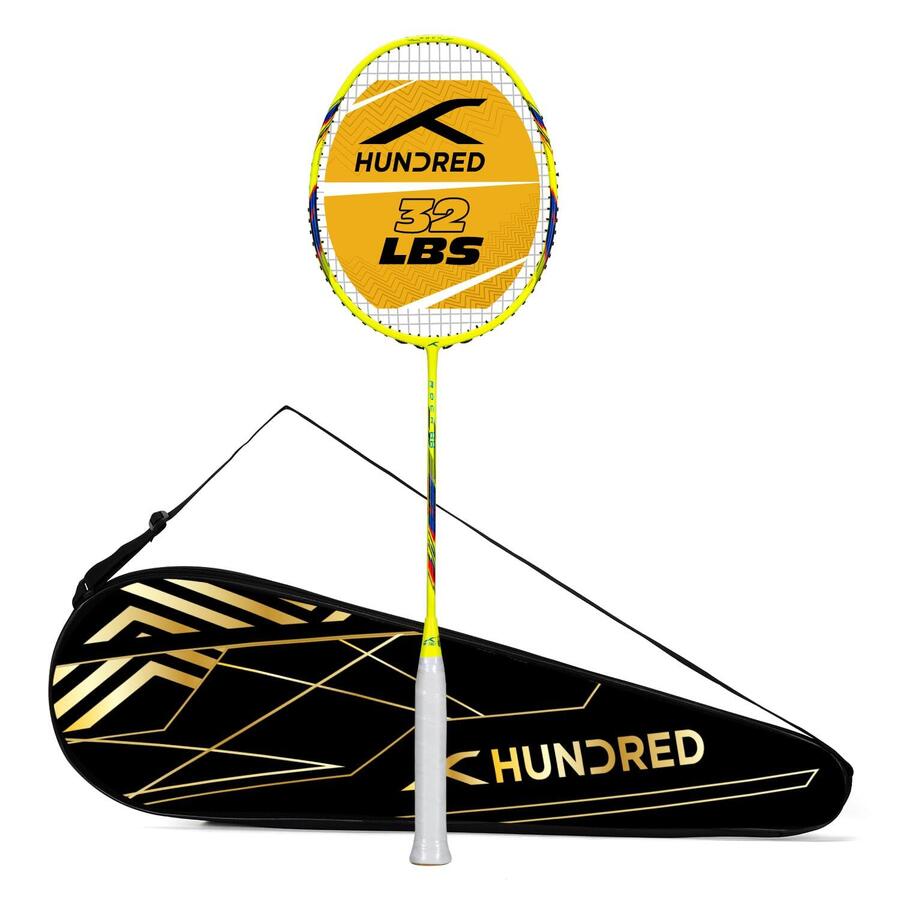 Бадминтонная ракетка Hundred ROCK 88 (желто-синяя)
Бадминтонная ракетка Hundred ROCK 88 (желто-синяя)