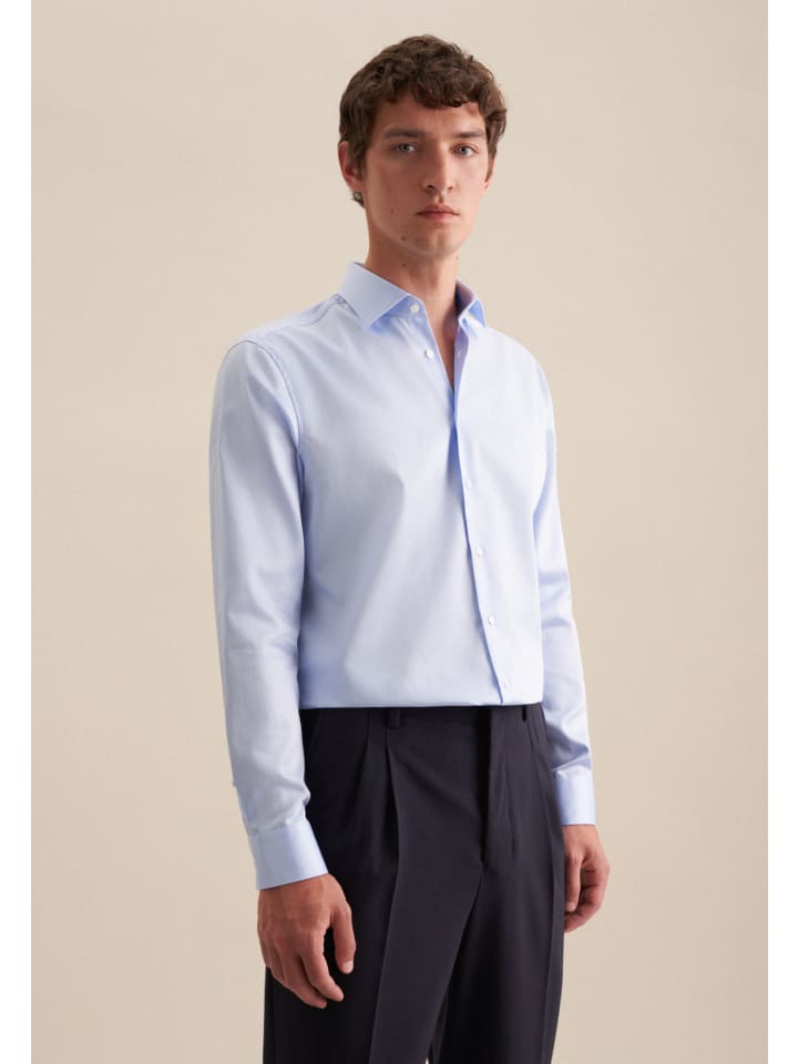 Рубашка Seidensticker, светло-синий
Рубашка Seidensticker, светло-синий