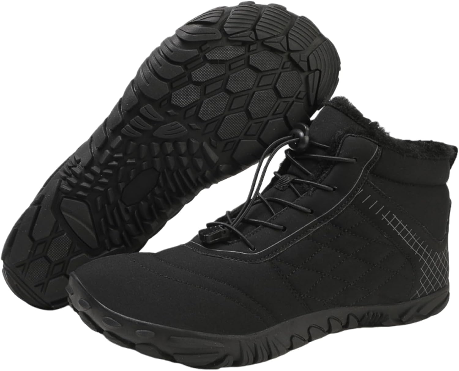 Ботинки для женщин и мужчин, зимние нескользящие и водонепроницаемые зимние снежные ботильоны с широким носком Generic, черный
Ботинки для женщин и мужчин, зимние нескользящие и водонепроницаемые зимние снежные ботильоны с широким носком Generic, черный