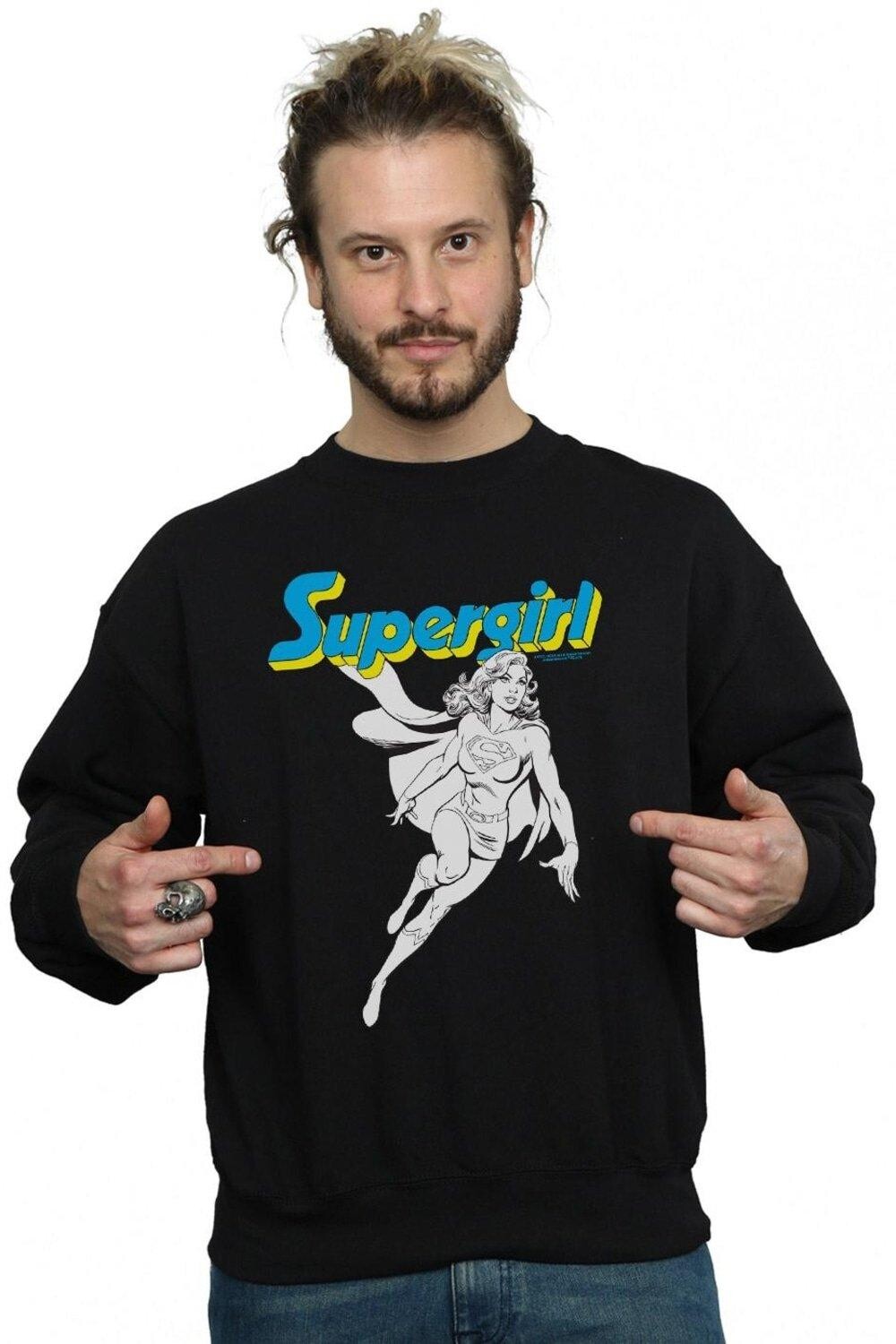 Толстовка Supergirl Mono Action Pose DC Comics, черный
Толстовка Supergirl Mono Action Pose DC Comics, черный