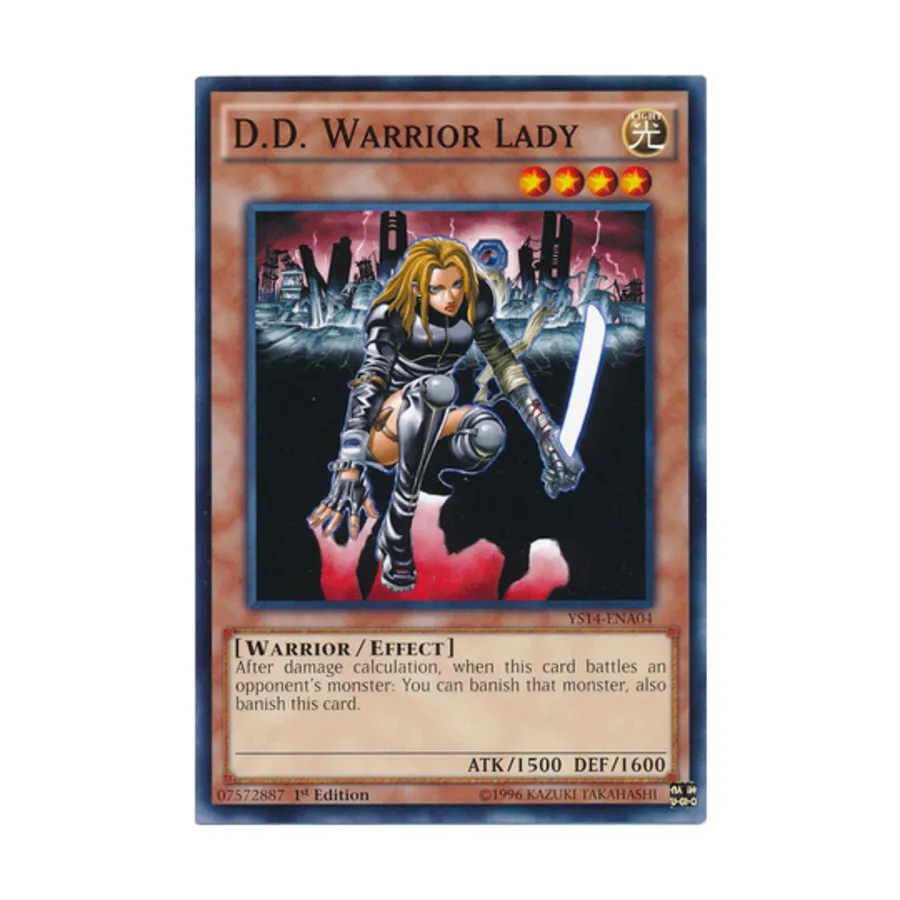 CCG Д.Д. Леди-Воительница (Обычная), Yu-Gi-Oh - Structure Deck - Space-Time Showdown - Singles
CCG Д.Д. Леди-Воительница (Обычная), Yu-Gi-Oh - Structure Deck - Space-Time Showdown - Singles