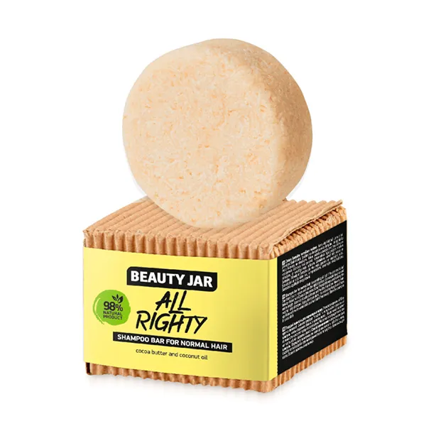 Шампунь для нормальных волос All Righty Solid Shampoo Beauty Jar, 65 g
Шампунь для нормальных волос All Righty Solid Shampoo Beauty Jar, 65 g