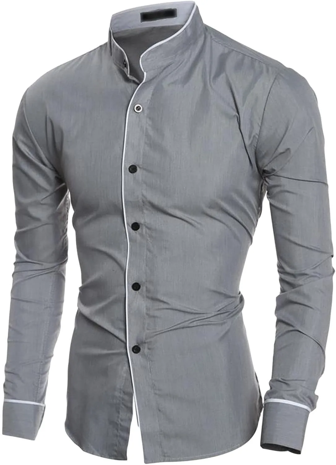Мужская повседневная рубашка с длинным рукавом Slim Fit, Banded Collar, Wrinkle Free DGHM-JLMY
Мужская повседневная рубашка с длинным рукавом Slim Fit, Banded Collar, Wrinkle Free DGHM-JLMY